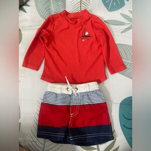 Carter's Red Sailboat Graphic Shirt